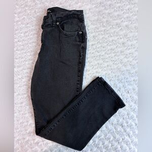 Lee Black Relaxed Straight Jeans
